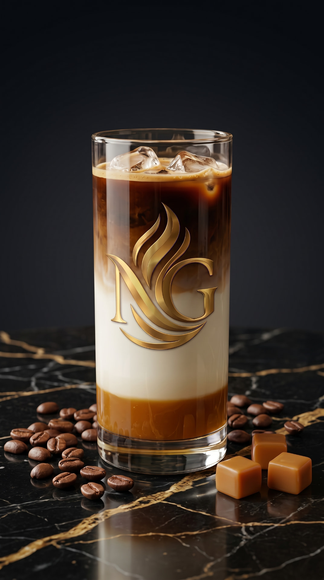 Iced Caramel Latte
